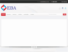 Tablet Screenshot of eba.com.br